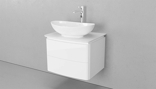 Тумба под раковину Velvex tpLUN.60-21.43 Luna 48х60 см, белая Тумба под раковину Velvex tpLUN.60-21.43 Luna 48х60 см, белая снят с производства