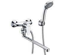 Смеситель для ванны c изливом, шлангом, душем WasserKRAFT Leine 3502L