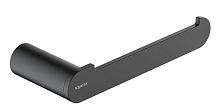 Бумагодержатель Aquatek AQ4408MB Лира, черный матовый