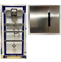 Монтажный модуль Aquanika 10.711.450.820.10 BASIC для писсуара с электроникой, 113х45 см