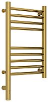 Полотенцесушитель электрический Сунержа 03-5804-5030 Богема 3.0 РЭБ, прямая, 500х300 мм/ МЭМ левый, золото