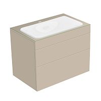 Тумба Keuco 31571180100 Edition 400 под умывальник 70х53.5 см, кашемир/стекло глянцевое кашемир