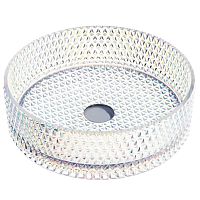 Умывальник Ceramica Nova CN6059 Cristal, чаша накладная 36х36 см, неон Умывальник Ceramica Nova CN6059 Cristal, чаша накладная 36х36 см, неон