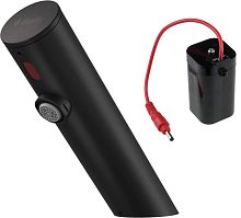 Смеситель Deante BQR_N28R Sensor для раковины сенсорный, без регулировки температуры, от батареек, Nero (черный)