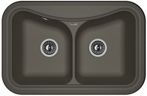 Мойка для кухни Florentina 20.175.E0780.302 Крит 78х51 см, антрацит Мойка для кухни Florentina 20.175.E0780.302 Крит 78х51 см, антрацит снят с производства