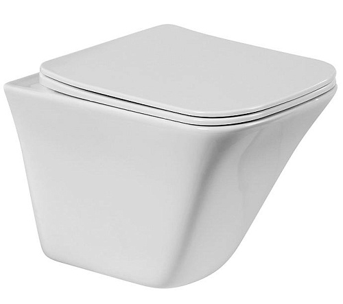 Комплект Унитаз+Сиденье BelBagno MARMI BB052CHR/BB052SC