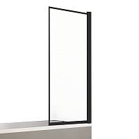 Шторка для ванны New Trendy NEW SOLEO Black P-0090