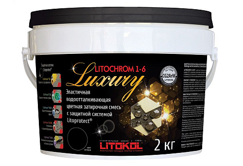 Litokol  LITOCHROM1-6 LUXURY C30(2 кг) Жемчужно-серый