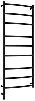 Полотенцесушитель электрический Сунержа 31-5800-1250 Галант 3.0 РЭБ, 1200х500 мм/ МЭМ левый, матовый черный