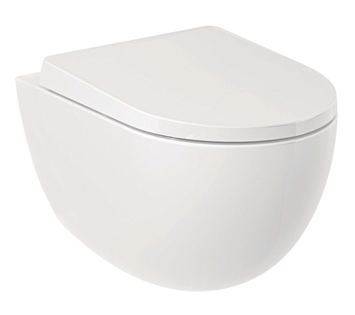 Унитаз подвесной c крышкой/сиденьем Kludi RESA D 24WCSET43