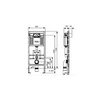 Инсталляция для унитаза TECE Now 9300079