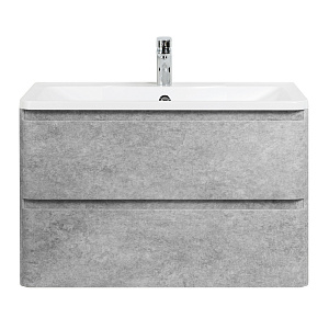 База BelBagno ALBANO-1000-2C-SO-CVG под раковину 100х45 см, подвесная, Cemento Verona Grigio (серый цемент)