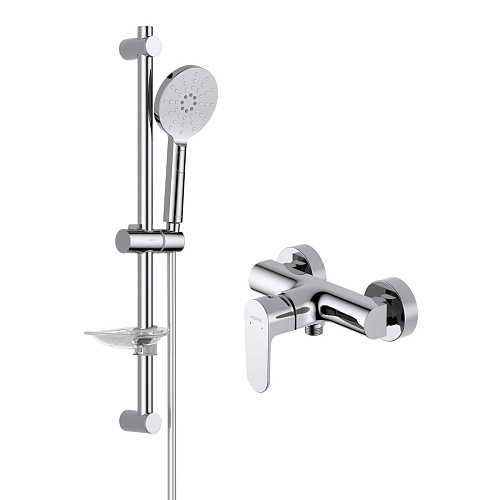 Комплект Aquatek AQ1232CR Оберон для ванной Set 2 в 1 (AQ1260CR + AQ2014CR), хром Комплект Aquatek AQ1232CR Оберон для ванной Set 2 в 1 (AQ1260CR + AQ2014CR), хром