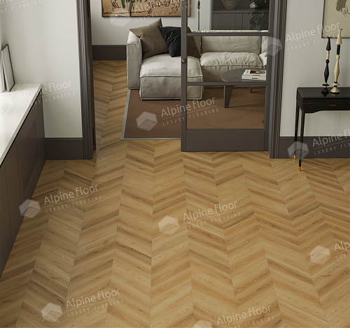 Ламинат AlpineFloor АРТ-ШЕВРОН CHEVRON ART LF109-05