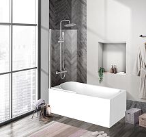 Шторка на ванну BelBagno Uno UNO-V-1-85/150-C-Cr Шторка на ванну BelBagno Uno UNO-V-1-85/150-C-Cr