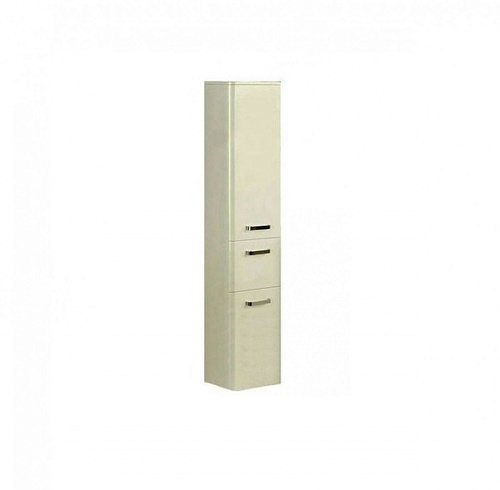 Шкаф - колонна Акватон 1A123803VAG3L Валенсия 34х167 см, левый, белый жемчуг/хром глянец снят с производства