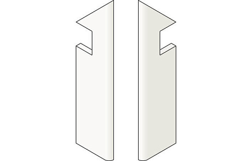 Плинтус (Плитка) AtlasConcorde KLIF KlifWhiteBattiscopaSag.SX купить недорого в интернет-магазине Керамос