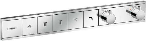 Hansgrohe 15384000 RainSelect термостатический смеситель для душа (внешняя часть) Hansgrohe 15384000 RainSelect термостатический смеситель для душа (внешняя часть)