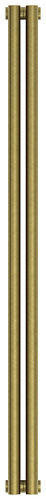 Радиатор Сунержа 05-0302-1202 Эстет-11 отопительный н/ж 1200х90 мм/ 2 секции, состаренная бронза