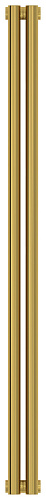 Радиатор Сунержа 03-0302-1202 Эстет-11 отопительный н/ж 1200х90 мм/ 2 секции, золото