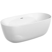 Ванна Sancos FB13 Space отдельностоящая 170х80 см, со сливом-переливом, белая Ванна Sancos FB13 Space отдельностоящая 170х80 см, со сливом-переливом, белая
