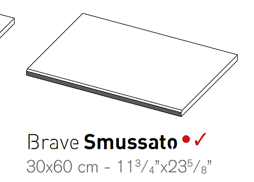 Декоративный элемент AtlasConcorde Brave BraveCokeSmussato30x60 купить недорого в интернет-магазине Керамос