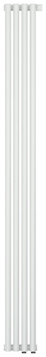 Радиатор Сунержа 12-0312-1804 Эстет-11 отопительный н/ж EU50 1800х180 мм/ 4 секции, белый