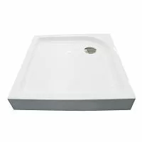 Душевой поддон Azario P110 R/L (P11010) Greenwood, 100х100 см, белый