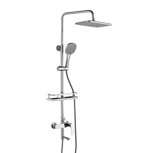 Смеситель Rossinka RS27-46 RS27 для ванны с душем, хром Смеситель Rossinka RS27-46 RS27 для ванны с душем, хром