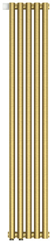 Радиатор Сунержа 051-0310-1205 Эстет-1 отопительный н/ж EU50 левый 1200х225 мм/ 5 секций, состаренная латунь