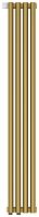 Радиатор Сунержа 032-0320-1204 Эстет-0 отопительный н/ж EU50 левый 1200х180 мм/ 4 секции, матовое золото