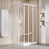 Душевая дверь Ravak 15V30102Z1 ASRV3-75 раздвижная Supernova, белый + тpанспаpент