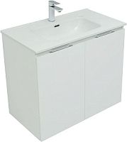 Тумба с раковиной Aquanet 00274112 Алвита New, 81х47 см, белая
