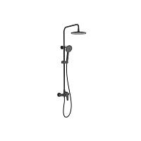 Душевая система Aquatek AQ2160MB Бетта, черный матовый