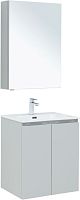 Комплект мебели Aquanet 00274531 Алвита New для ванной комнаты, серый