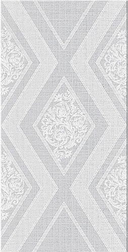 Вставка Azori Illusio Grey Geometry Decor 31.5x63 (IllusioGreyGeometryDecor) купить недорого в интернет-магазине Керамос