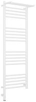 Полотенцесушитель электрический Сунержа 30-5806-1240 Богема 3.0 РЭБ, 1П 1200х400 мм/ МЭМ левый, матовый белый