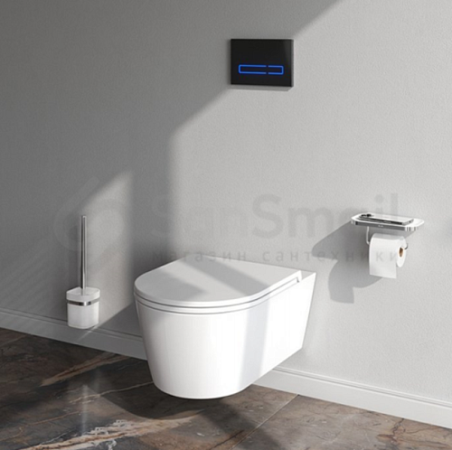 Сет №1601_C8F1701SC, Подвесной унитаз с сиденьем микролифт