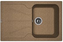 Мойка для кухни Florentina 20.255.B0780.105 Гаттинара 78х51 см, с крылом, коричневая