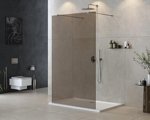 Душевая перегородка CEZARES LIBERTA-L-2-120-BR-Cr Душевая перегородка CEZARES LIBERTA-L-2-120-BR-Cr