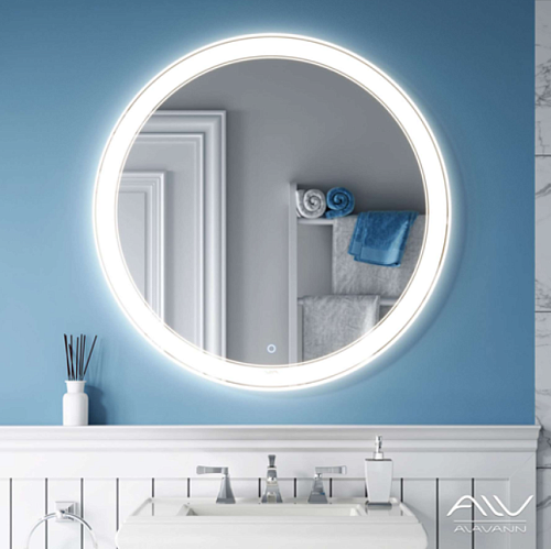Сет №1597_Solis, Зеркало для ванной круглое 80 см Сет №1597_Solis, Зеркало для ванной круглое 80 см