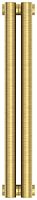 Радиатор Сунержа 051-0331-5002 Эстет-0 отопительный н/ж 500х90 мм/ 2 секции, состаренная латунь