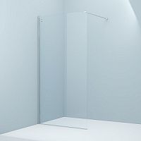 Душевая перегородка IDDIS, SLI8CS0i23 Slide Walk In, 100х195 см, глянцевый алюминий