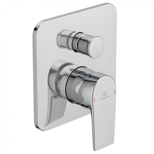 Смеситель Ideal Standard A6586AA Tesi для ванны/душа (внешняя часть), комплект №2, Chrome (хром) Смеситель Ideal Standard A6586AA Tesi для ванны/душа (внешняя часть), комплект №2, Chrome (хром)