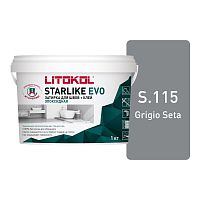 Эпоксидная затирка СТАРЛАЙК_ЭВО/STARLIKE_EVO_S115(1кг)_Grigio Seta