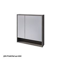 Шкаф Caprigo 2051-Дуб Рошелье зеркальный 80х80 см