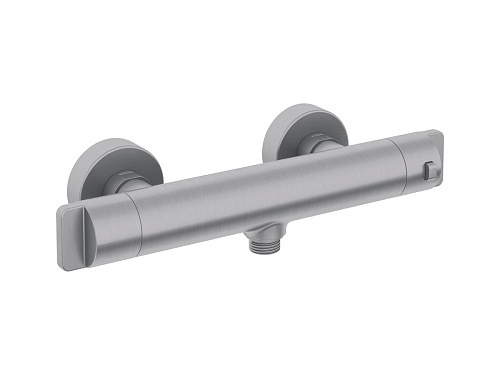 Смеситель Deante BCH_F4BT Cascada для душа термостатический, сталь Смеситель Deante BCH_F4BT Cascada для душа термостатический, сталь