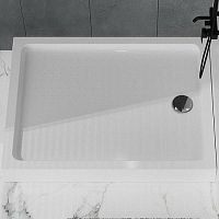 Душевой поддон BelBagno  TRAY-BB-AH-120/100-15-W