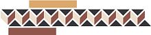 Неглазурованный керамогранит TOPCER Victorian Designs EstorilYellowBorder