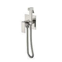 Гигиенический душ Boheme 477-NB Qubic, brushed nickel